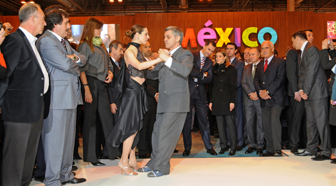 Turismo y Viajes en FITUR 2012. Dia de inauguración, un dia completo.