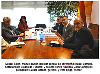 Respaldo de la Secretaría de Estado de Turismo para la promoción del turismo náutico en 2012
