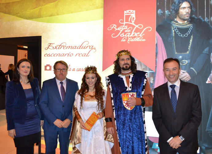 Extremadura presenta la ruta de Isabel la Católica en FITUR 2014