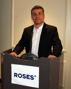 El Concejal de Turismo de la villa costera, Félix Llorens, en la presentación de Roses que ha tenido lugar en el Hotel Courtyard by Marriott Madrid Princesa