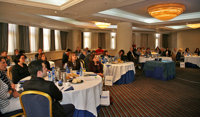 Asistentes a la presentación de Roses que ha tenido lugar en el Hotel Courtyard by Marriott Madrid Princesa