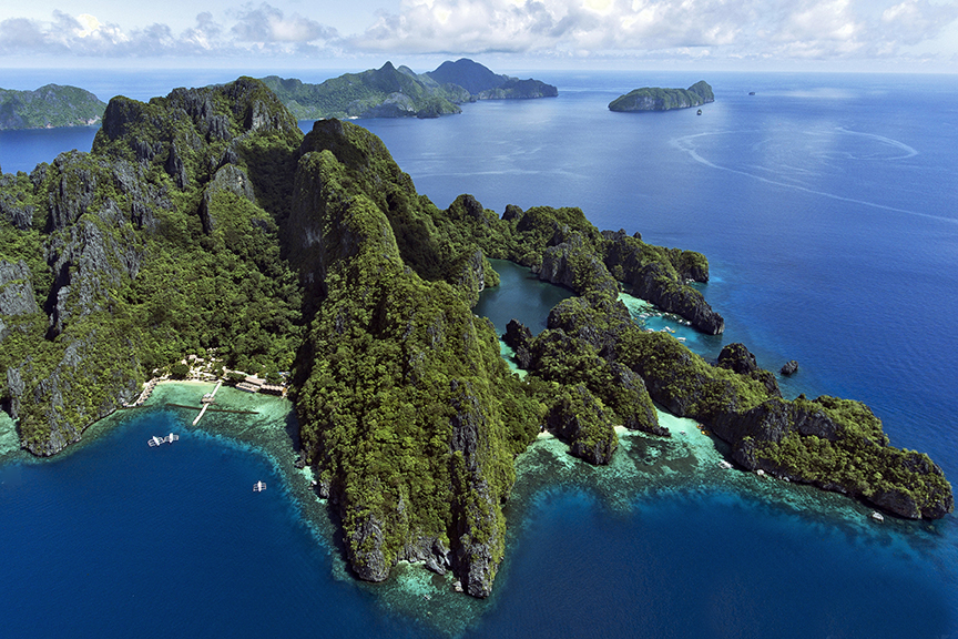 Isla de Palawan. Filipinas