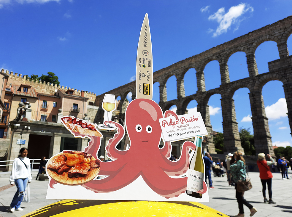 Pulpo en tierra de cochinillos. Pulpo Pasión 2022. Segovia